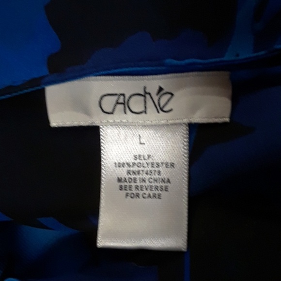 SALE!! Cache floral blouse - Picture 5 of 6